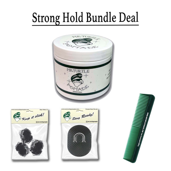 Pomade, 3 Pck hair nets  , Pocket comb