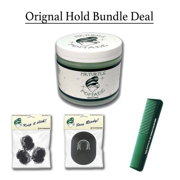 Pomade, 3 Pck hair nets  , Pocket comb