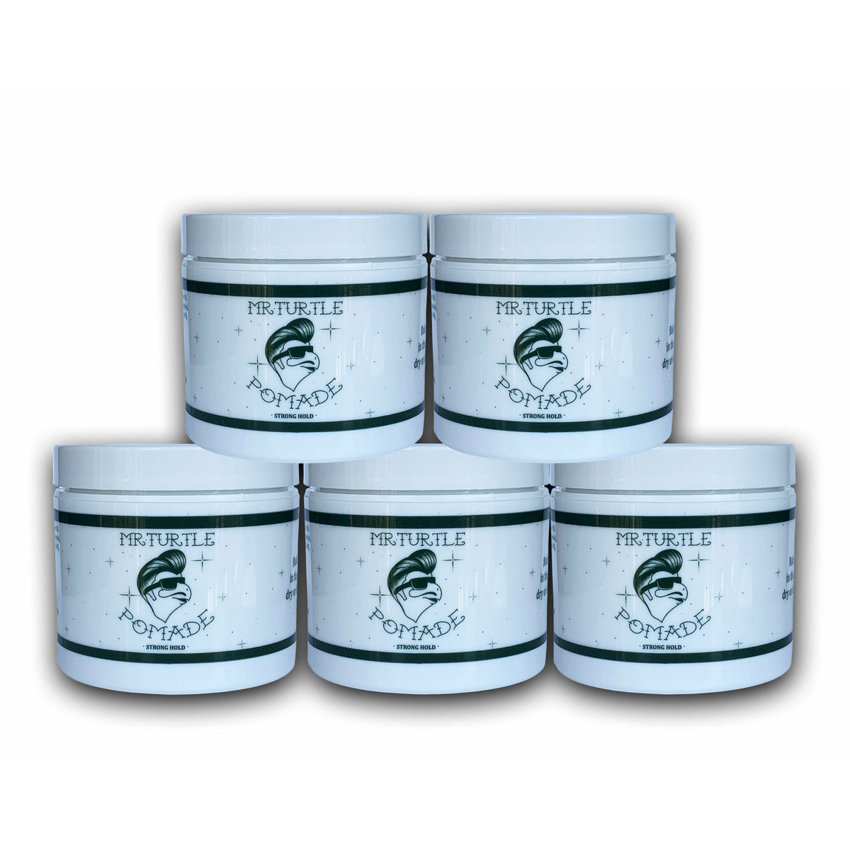Mr Turtle Pomade Strong Hold 5 Pack